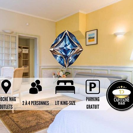 Le Saphir - Confort - Proche Mag Outlet Troyes - Parking Gratuit Pont-Sainte-Marie Zewnętrze zdjęcie